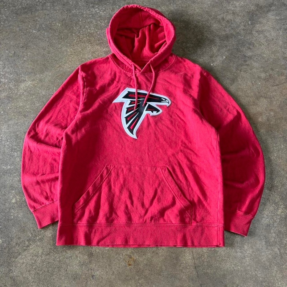 2000s‎ atlanta falcons red hoodie